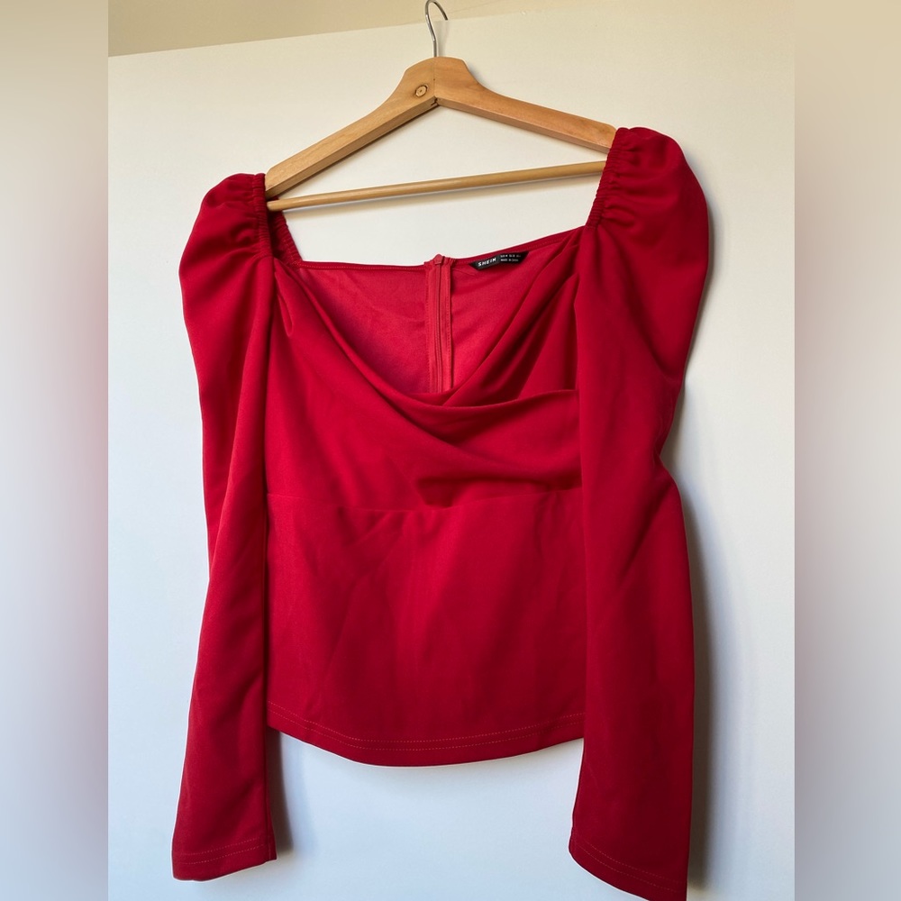 New Shein Red Shirt - M